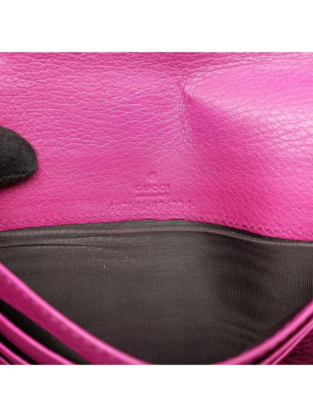 Gucci Soho Rose Red Leather Messenger Bag - Picture 10 of 15